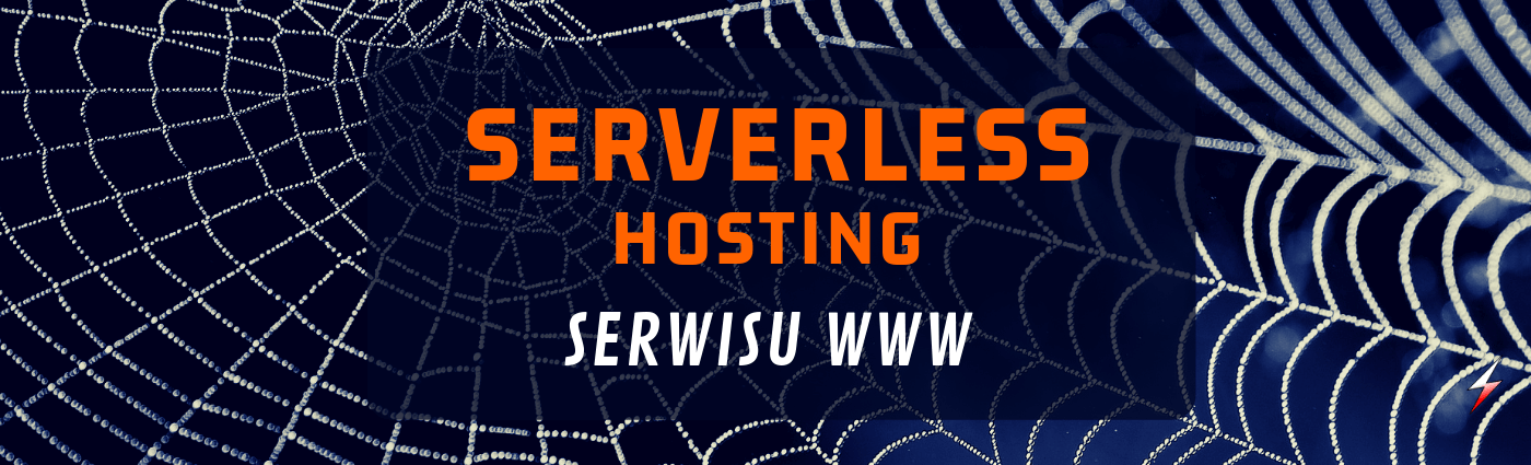 Serverless hosting serwisu WWW